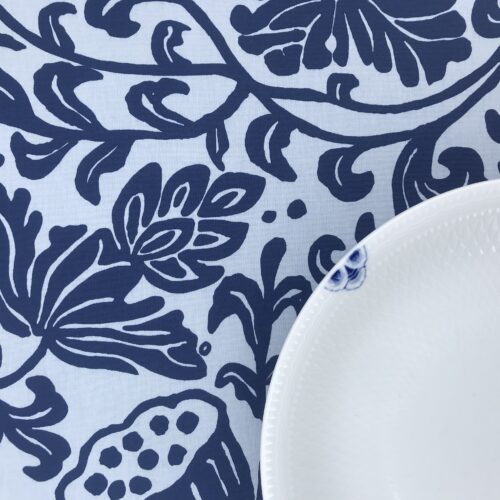 Akryldug Dawn Blå - 140cm bred