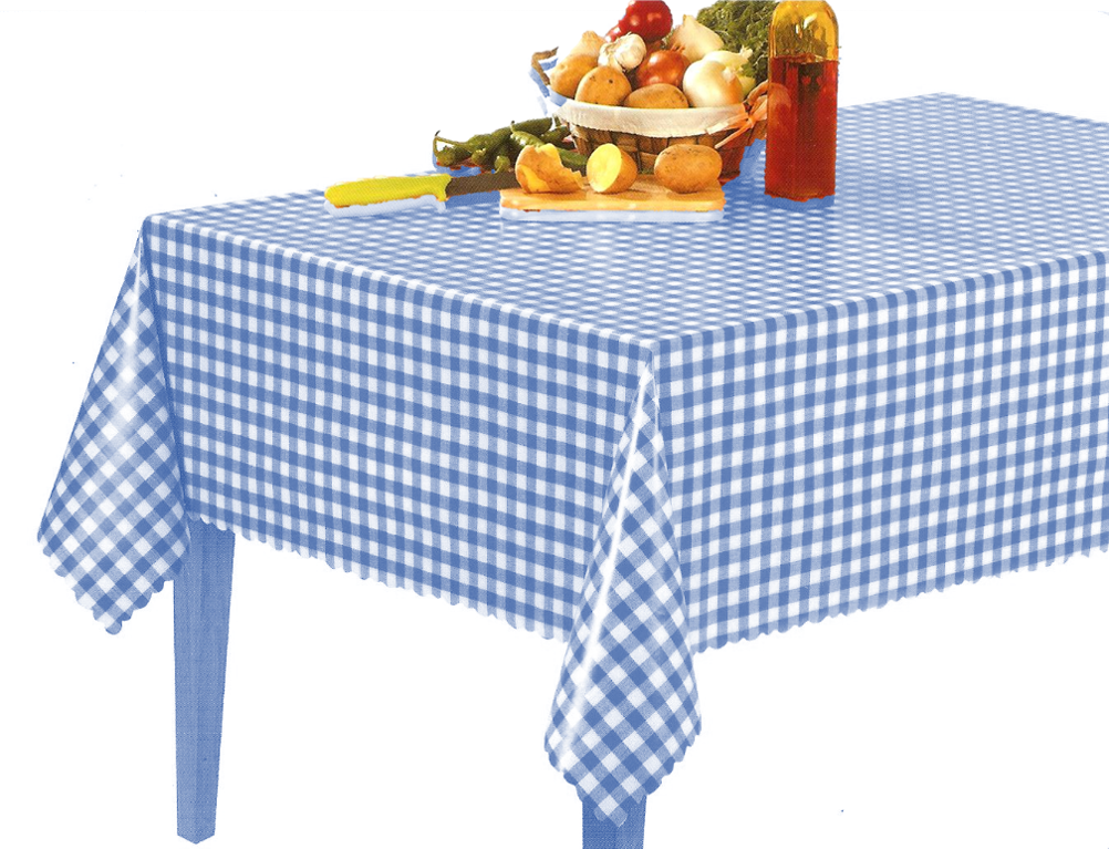 Voksdug - Blå tern - 140cm bred