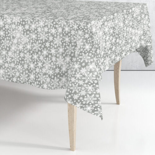 Akryldug med antislip Iskrystaller grå