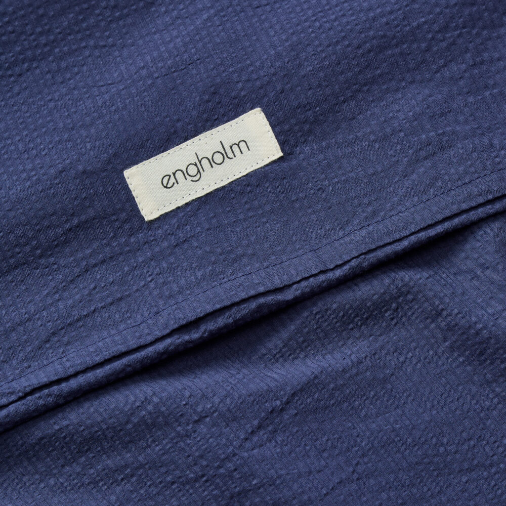 Emma Blå - Seersucker - bomuld - Image 2