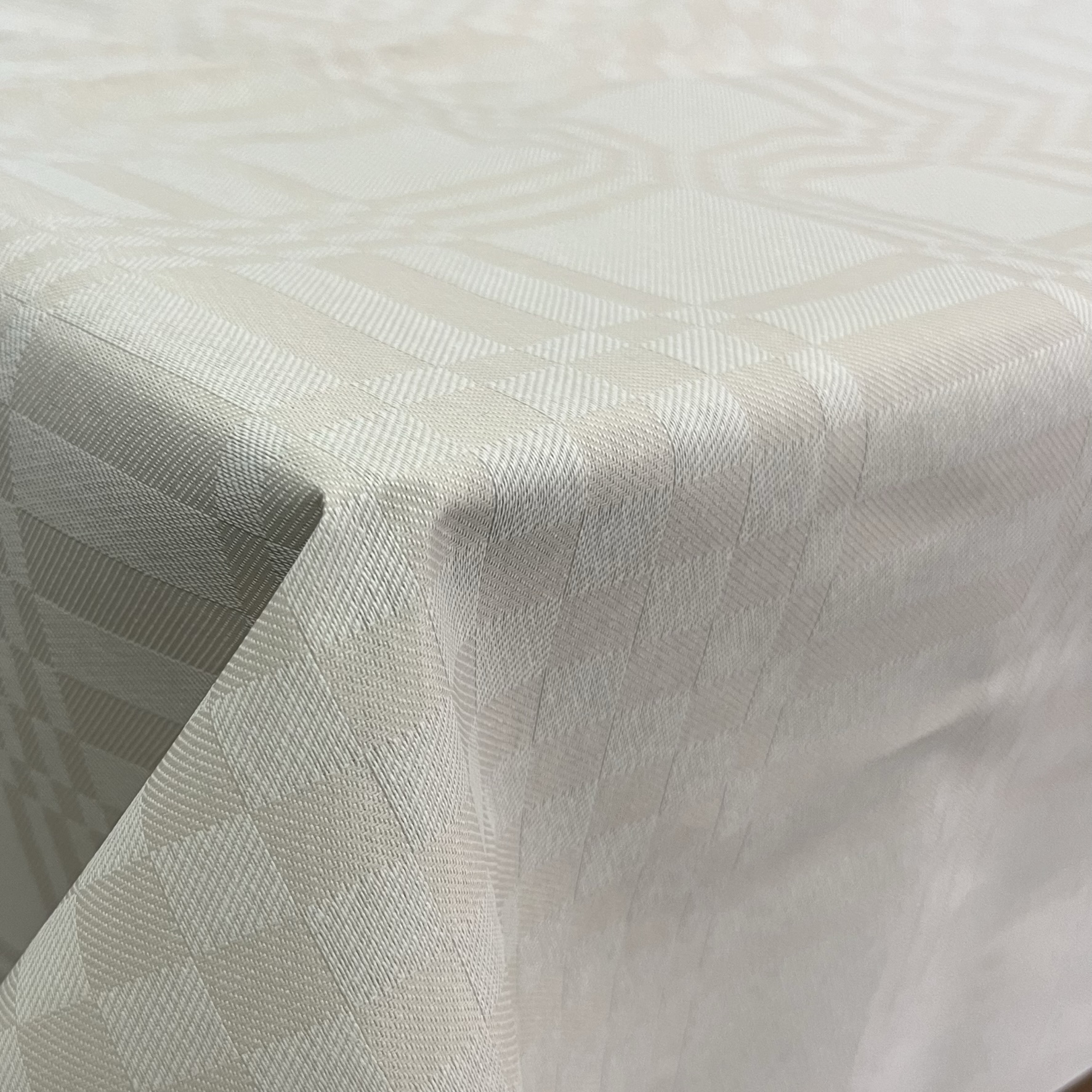 TEKSTILDUG MED ANTISLIP - ESTRATELA - OFF WHITE