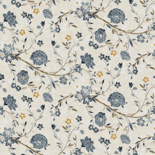 Akryldug - Deva Blå - 15 m. pr. rulle