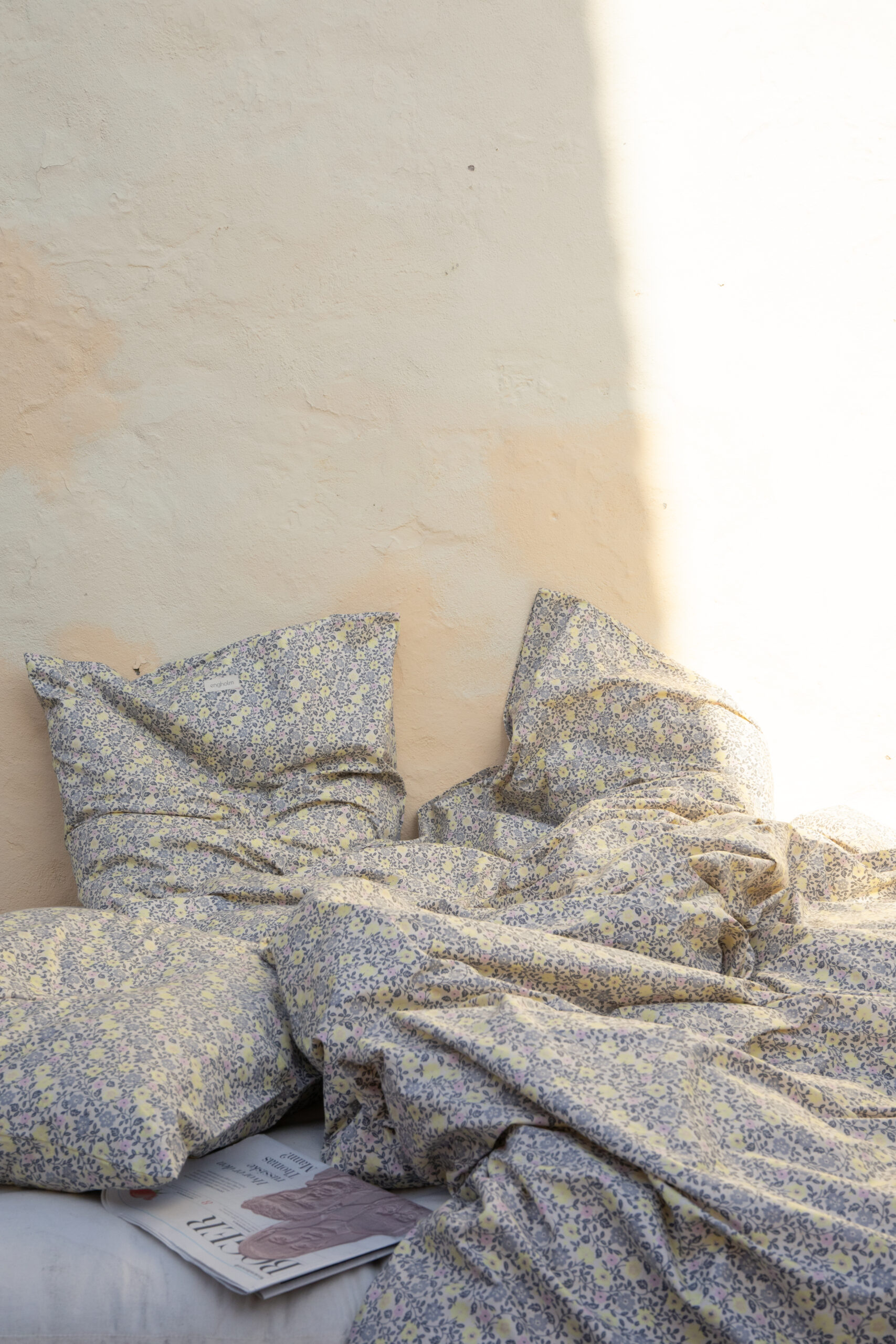 SENGESÆT ASTA - CREAM YELLOW - 100% BOMULD - Image 3