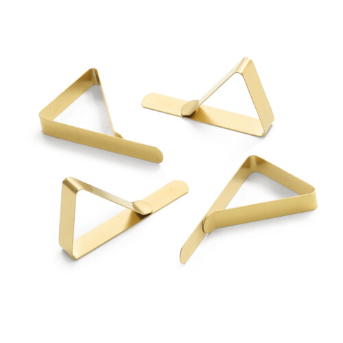 DUGKLEMMER - 4 Stk - Guld