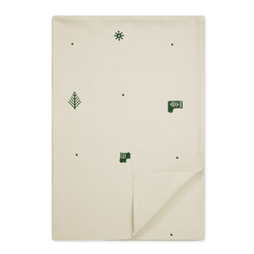 JULIA - BRODERET - GRØN