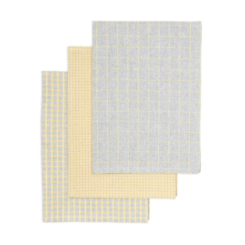 Viskestykker i Genanvendt Bomuld – 3 stk. pakke – Sunny Beige
