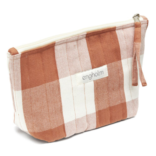 Bellis Toilet Bag - Royal Rust Check