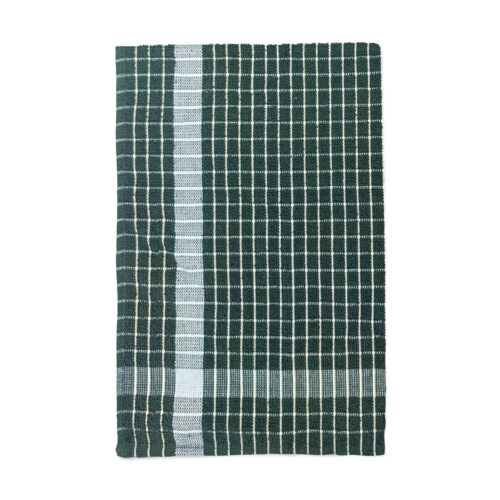 Frotte viskestykke – Green & Ice Blue – Recycle cotton – 45x70cm