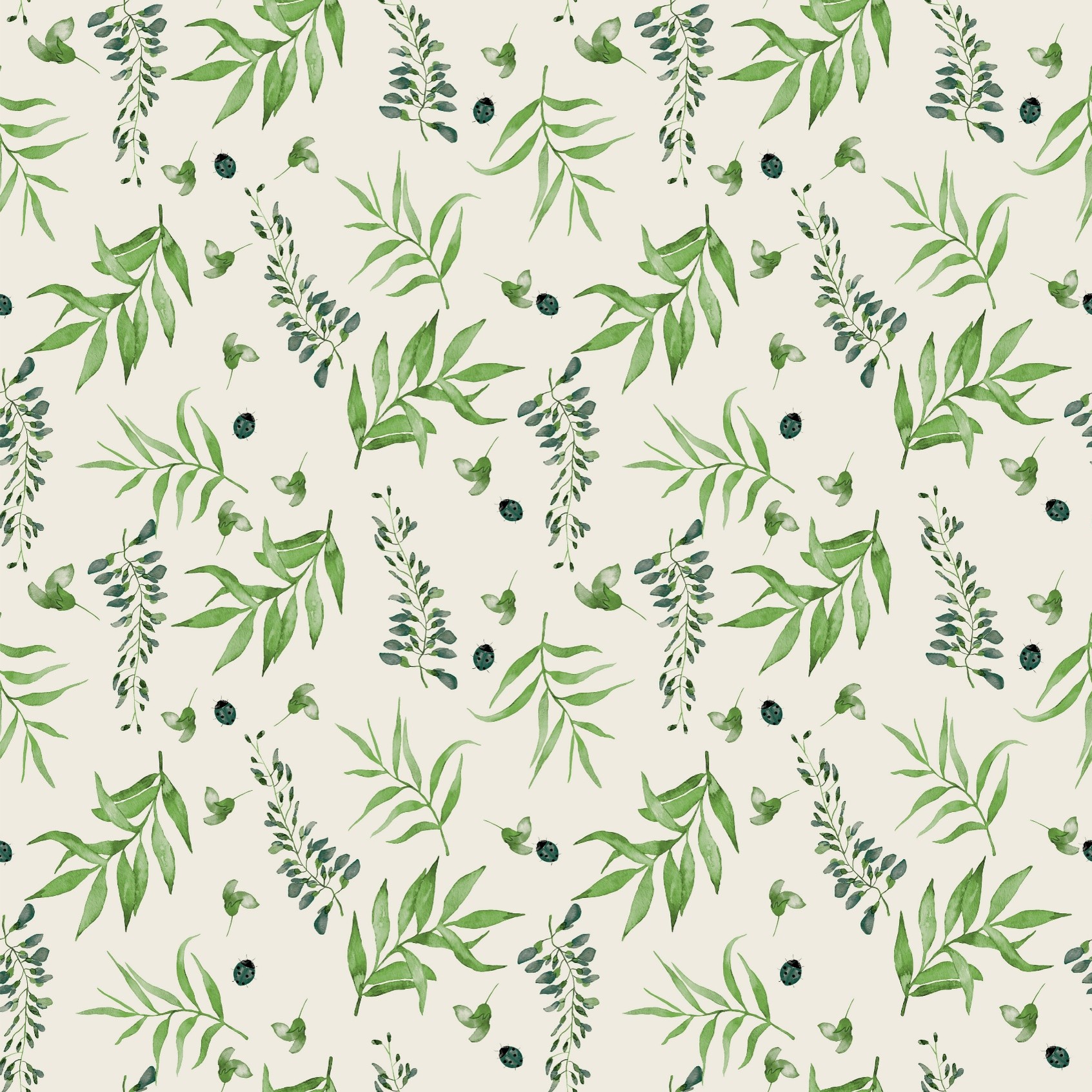 Voksdug - Grene - Grøn - 140 cm